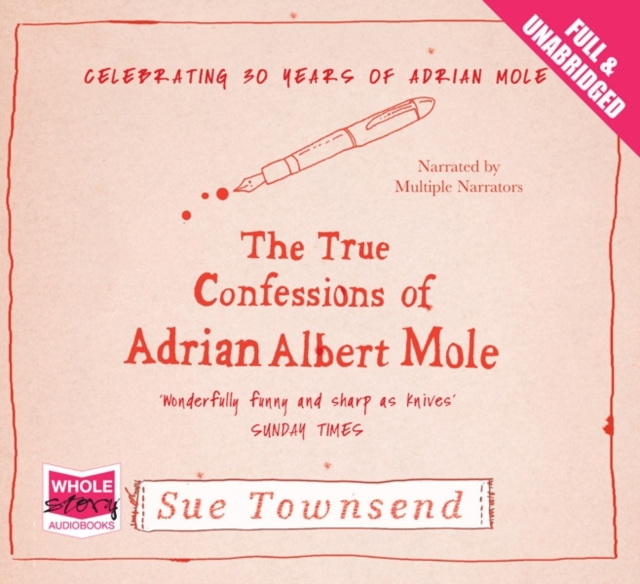 The True Confessions of Adrian Albert Mole, CD-Audio Book