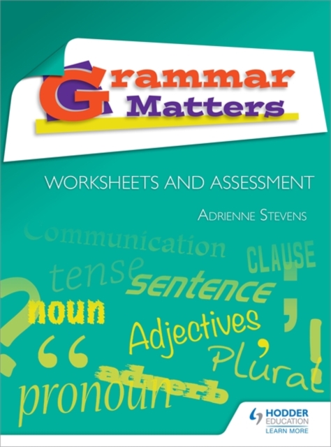 Grammar Matters: Worksheets and Assessment, Spiral bound Book