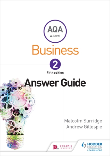 AQA Business for A Level 2 (Surridge & Gillespie): Answers, Paperback / softback Book