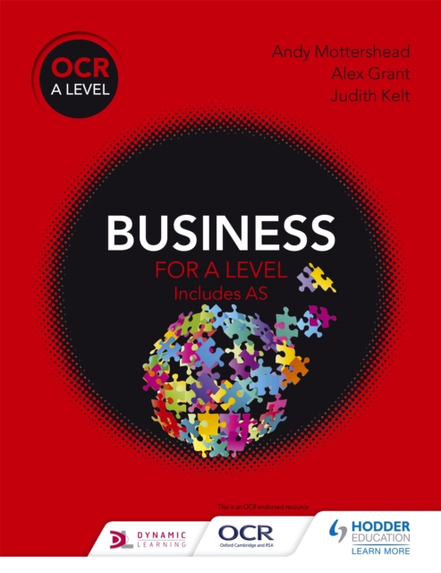 OCR Business for A Level, Paperback / softback Book