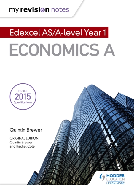 My Revision Notes: Edexcel AS Economics Second Edition, Paperback / softback Book