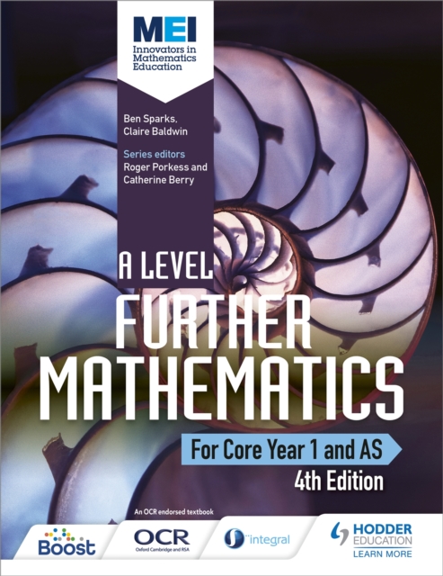 MEI A Level Further Mathematics Core Year 1 (AS) 4th Edition, Paperback / softback Book