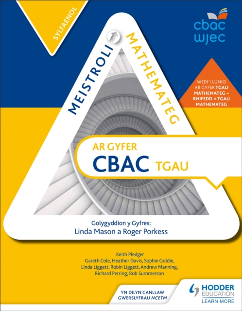 Meistroli Mathemateg CBAC TGAU: Sylfaenol (Mastering Mathematics for WJEC GCSE: Foundation Welsh-language edition), Paperback / softback Book