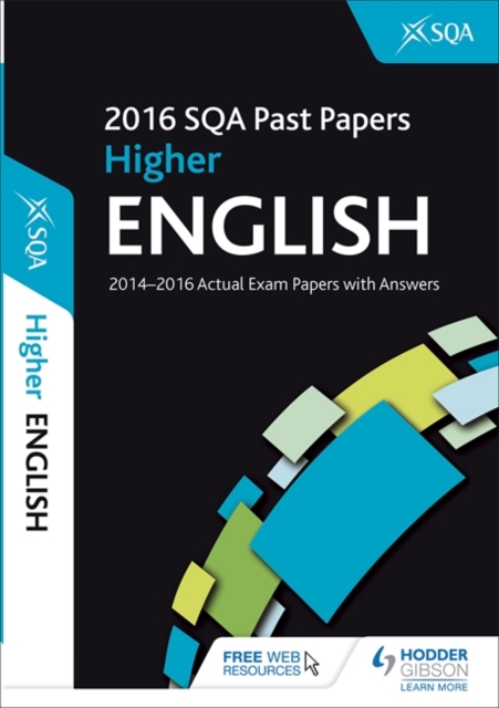 Higher English 2016-17 SQA Past Papers with Answers, Paperback Book