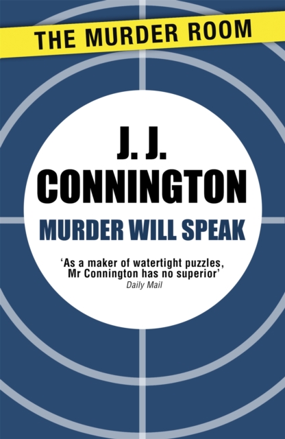 Murder Will Speak, Paperback / softback Book