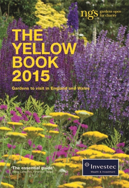 The Yellow Book 2015 : The National Gardens Scheme, Paperback / softback Book
