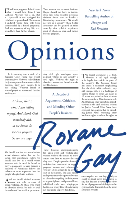 Opinions : A Decade of Arguments, Criticism and Minding Other People's Business, EPUB eBook
