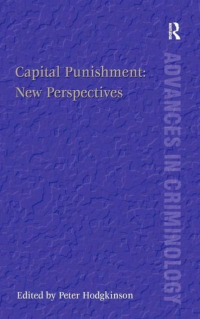 Capital Punishment: New Perspectives, Hardback Book