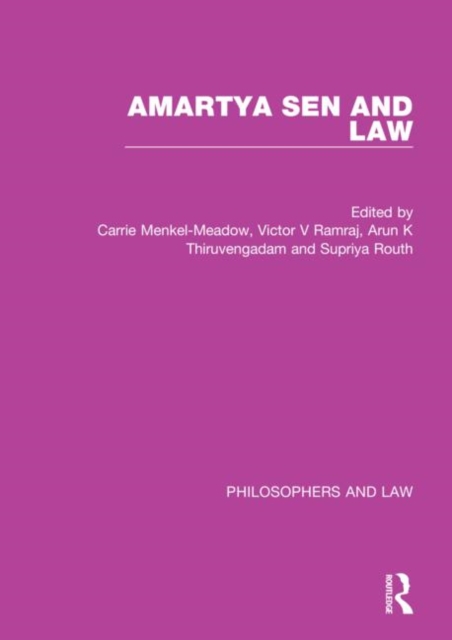 Amartya Sen and Law, Hardback Book