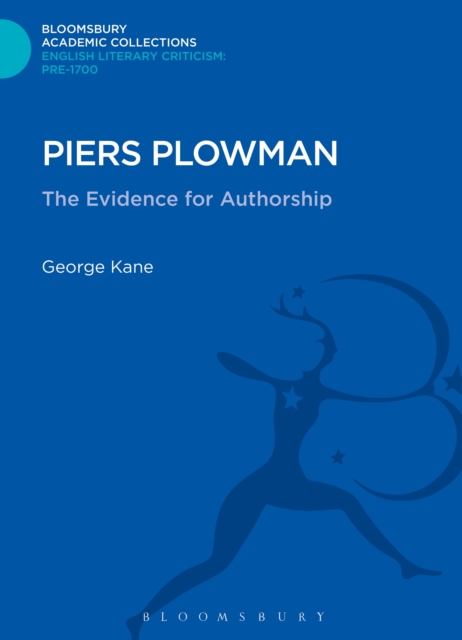 Piers Plowman : The Evidence for Authorship, PDF eBook