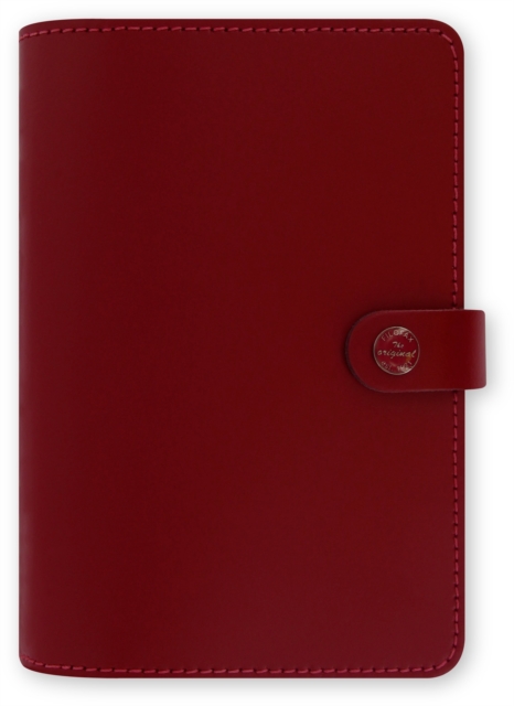 Filofax The Original Personal Organiser - Deep Red, Paperback Book