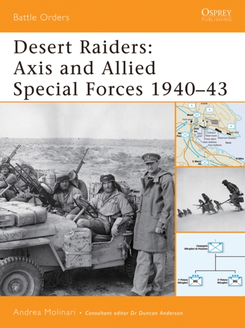 Desert Raiders : Axis and Allied Special Forces 1940–43, EPUB eBook