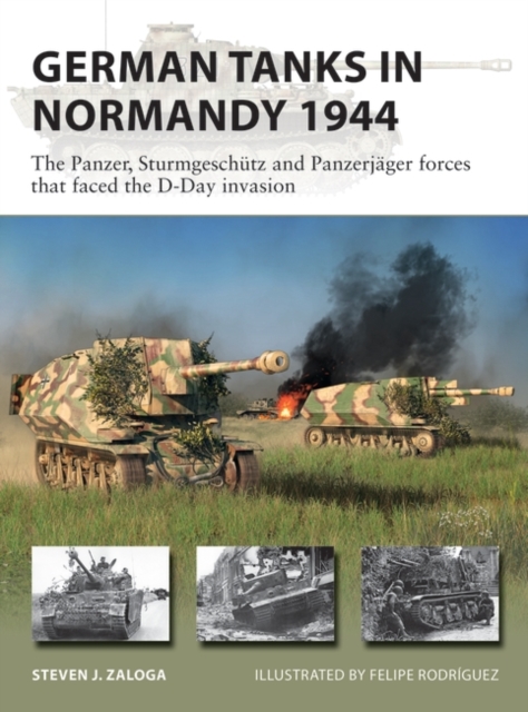 German Tanks in Normandy 1944 : The Panzer, Sturmgesch tz and Panzerj ger forces that faced the D-Day invasion, PDF eBook