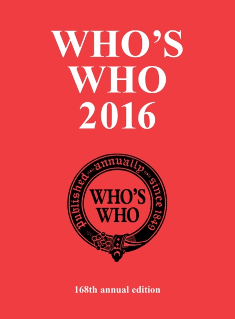 Who's Who 2016, Hardback Book