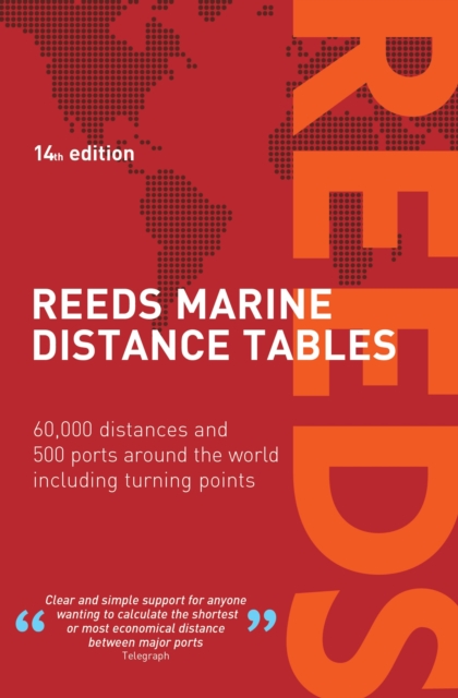 Reeds Marine Distance Tables 14th edition, Paperback / softback Book