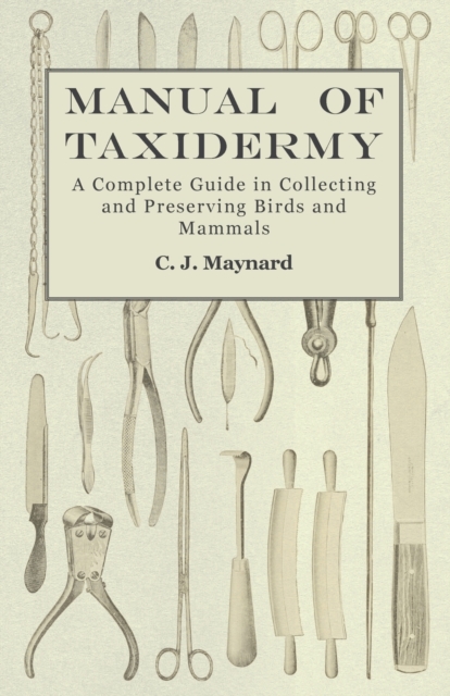 Manual of Taxidermy - A Complete Guide in Collecting and Preserving Birds and Mammals, Paperback / softback Book