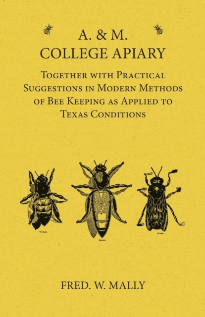 A. & M. College Apiary - Together with Practical Suggestions in Modern Methods of Bee Keeping as Applied to Texas Conditions, Paperback / softback Book