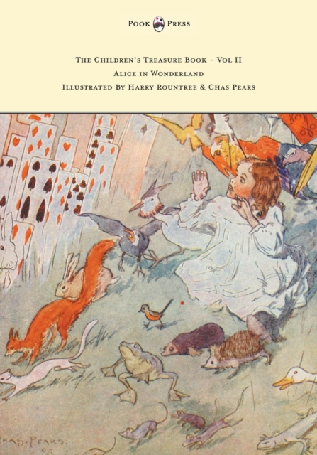 The Children's Treasure Book - Vol II - Alice in Wonderland - Illustrated By Harry Rountree and Chas Pears, EPUB eBook