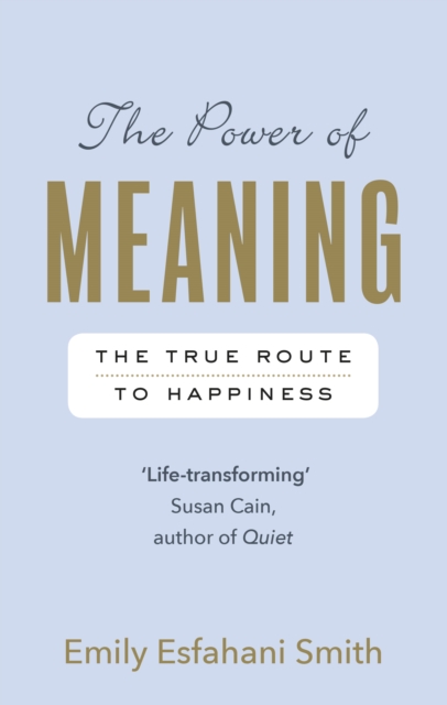 The Power of Meaning : The true route to happiness, EPUB eBook