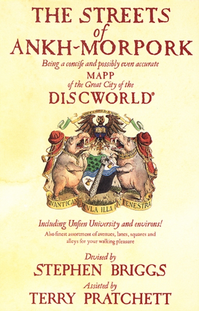 The Streets Of Ankh-Morpork : the principal city of Sir Terry Pratchett s much-loved Discworld, mapped for the very first time, EPUB eBook