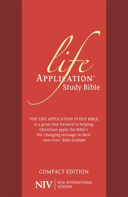 NIV Compact Life Application Study Bible (Anglicised) : Red Soft-tone, Paperback / softback Book