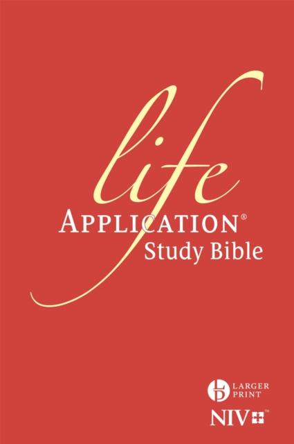 NIV Larger Print Life Application Study Bible (Anglicised) : Hardback, Hardback Book