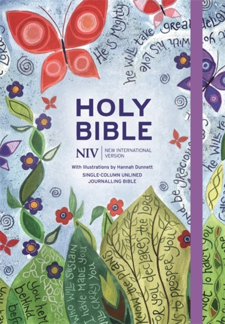 NIV Journalling Bible Illustrated by Hannah Dunnett, Hardback Book