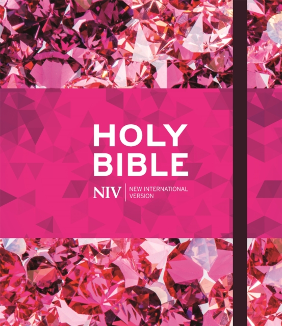 NIV Ruby Journalling Bible : Pink Metallic Hardback, Hardback Book