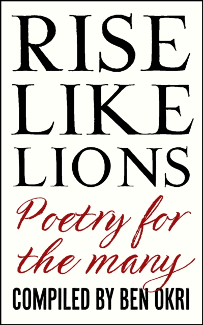 Rise Like Lions : Poetry for the Many, EPUB eBook