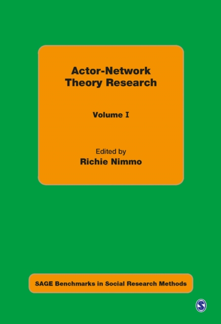 Actor-Network Theory Research, Multiple-component retail product Book