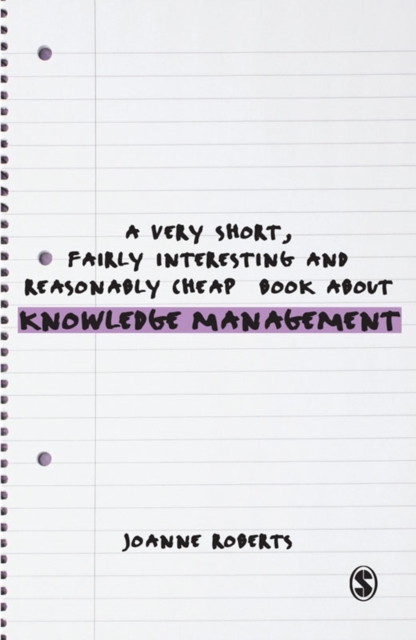 A Very Short, Fairly Interesting and Reasonably Cheap Book About Knowledge Management, EPUB eBook