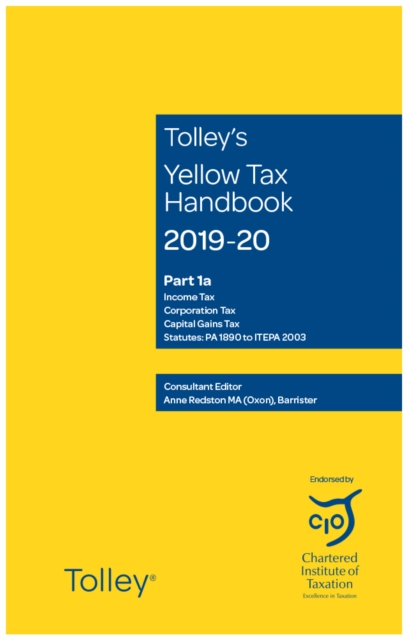 Tolley's Yellow Tax Handbook 2019-20, Paperback / softback Book