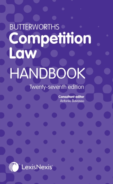 Butterworths Competition Law Handbook, Paperback / softback Book