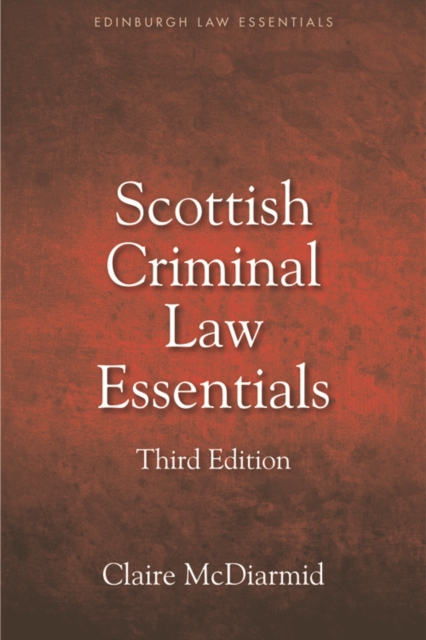 Scottish Criminal Law Essentials, EPUB eBook