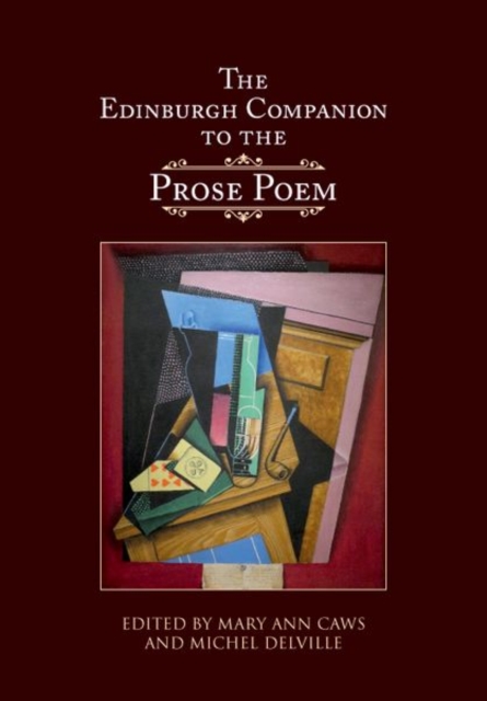 The Edinburgh Companion to the Prose Poem, Hardback Book
