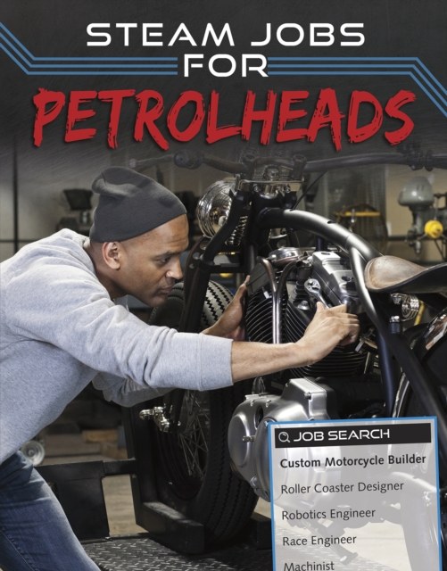 STEAM Jobs for Petrolheads, Hardback Book