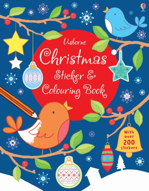 Christmas Sticker and Colouring book, Paperback / softback Book