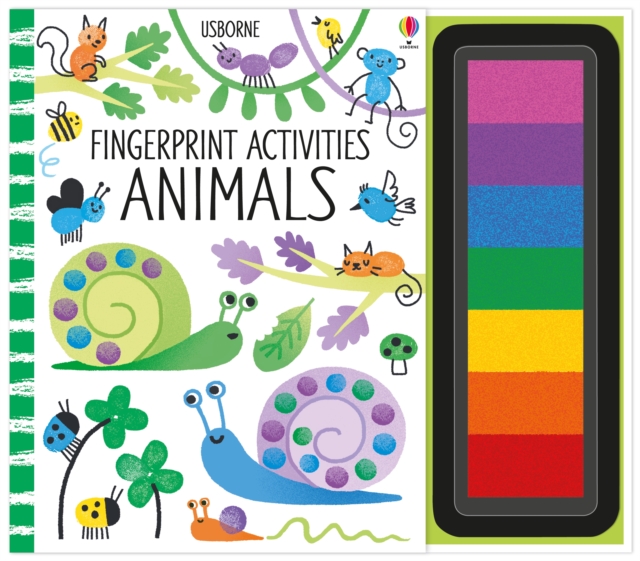Fingerprint Activities Animals, Spiral bound Book