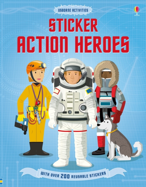 Sticker Action Heroes, Paperback / softback Book
