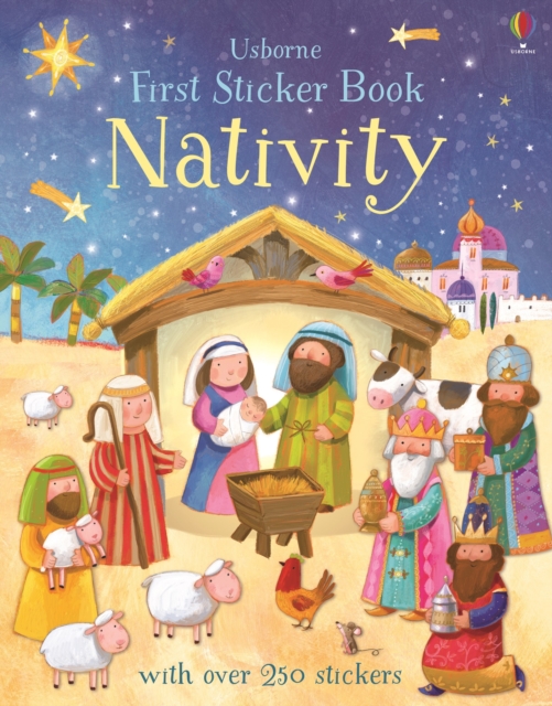 First Sticker Book Nativity, Paperback / softback Book