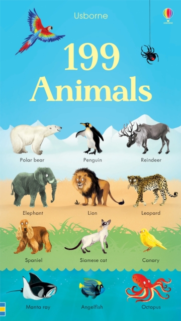 199 Animals, Board book Book