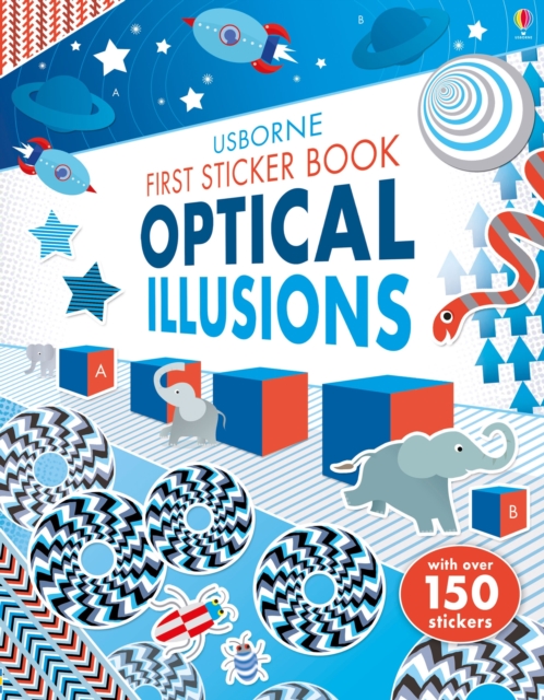 First Sticker Book Optical Illusions, Paperback / softback Book
