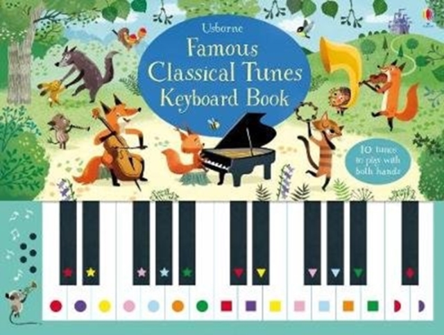 Famous Classical Tunes Keyboard Book, Spiral bound Book