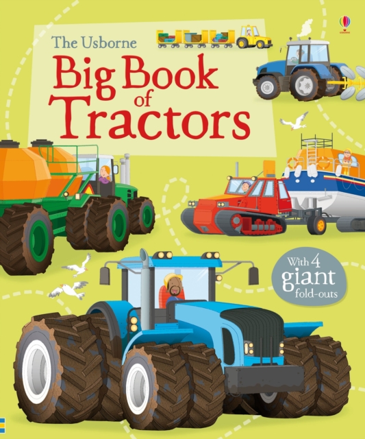 Big Book of Tractors, Hardback Book
