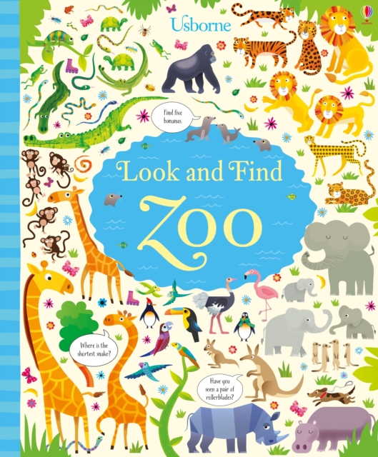 Look and Find Zoo, Hardback Book