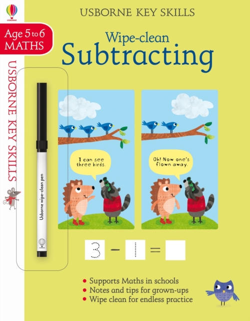 Wipe-clean Subtracting 5-6, Paperback / softback Book