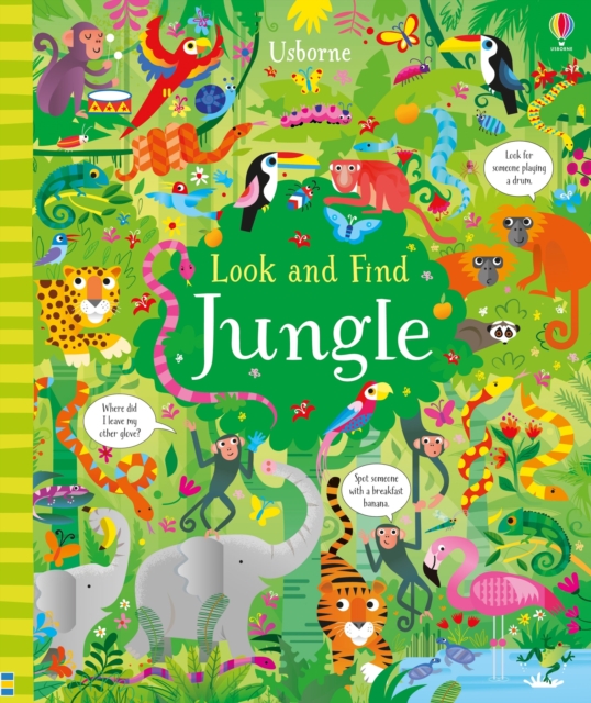 Look and Find Jungle, Hardback Book