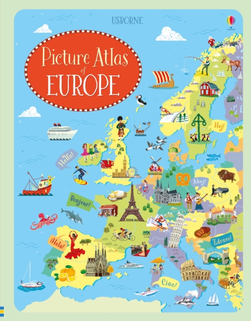 Picture Atlas of Europe, Hardback Book