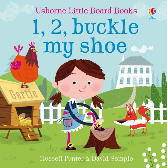 1, 2, Buckle my Shoe, Board book Book