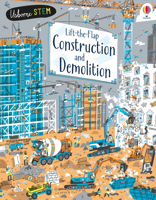 Lift-the-Flap Construction & Demolition, Board book Book